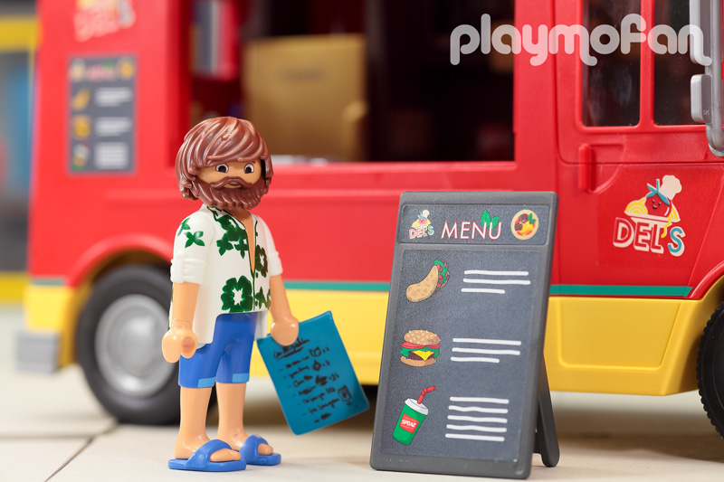  playmobil 70075 PLAYMOBIL:THE MOVIE Del's Food Truck