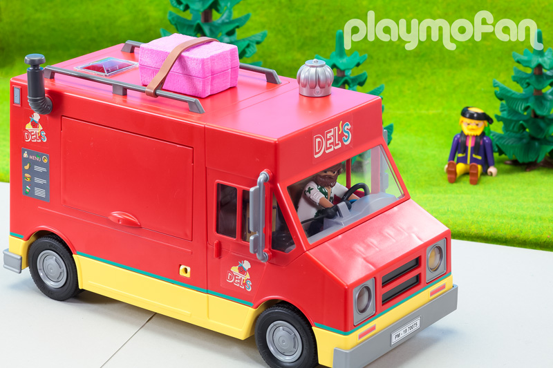  playmobil 70075 PLAYMOBIL:THE MOVIE Del's Food Truck