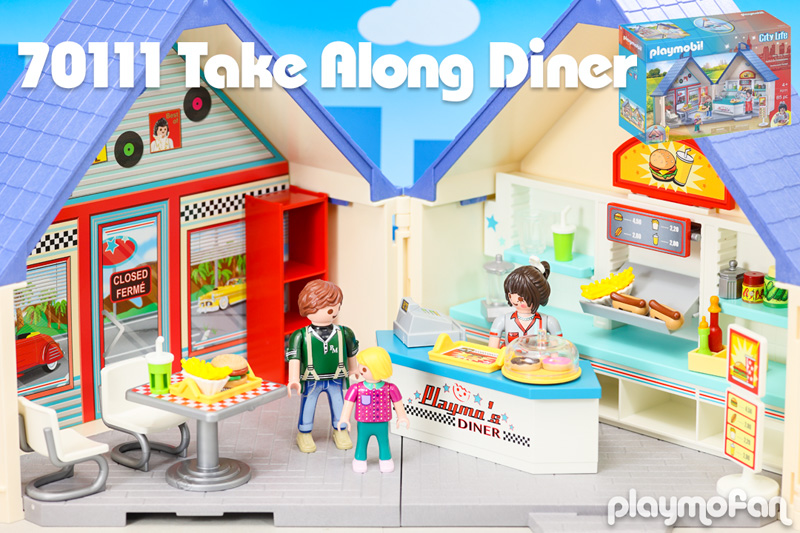 playmobil 70111 Take Along Diner