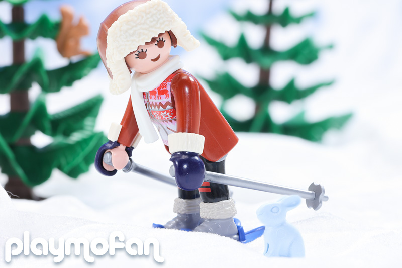  playmobil 70243 Woman Skier