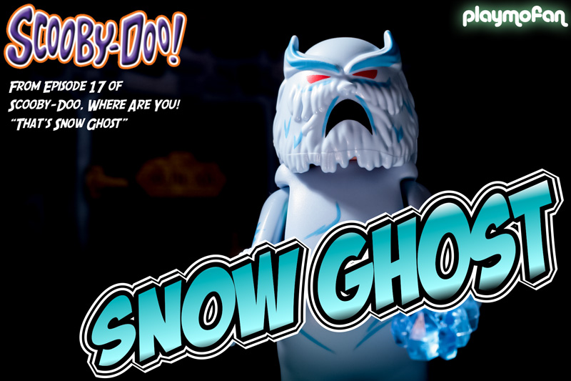 playmobil 70288 SCOOBY-DOO! Mystery Figures Snow Ghost