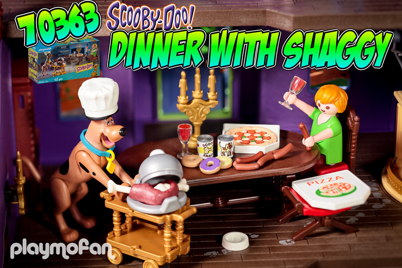 playmobil 70363 SCOOBY-DOO! Dinner with Shaggy