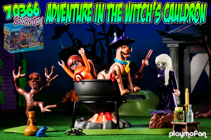 playmobil 70366 SCOOBY-DOO! Adventure in the Witch's Cauldron