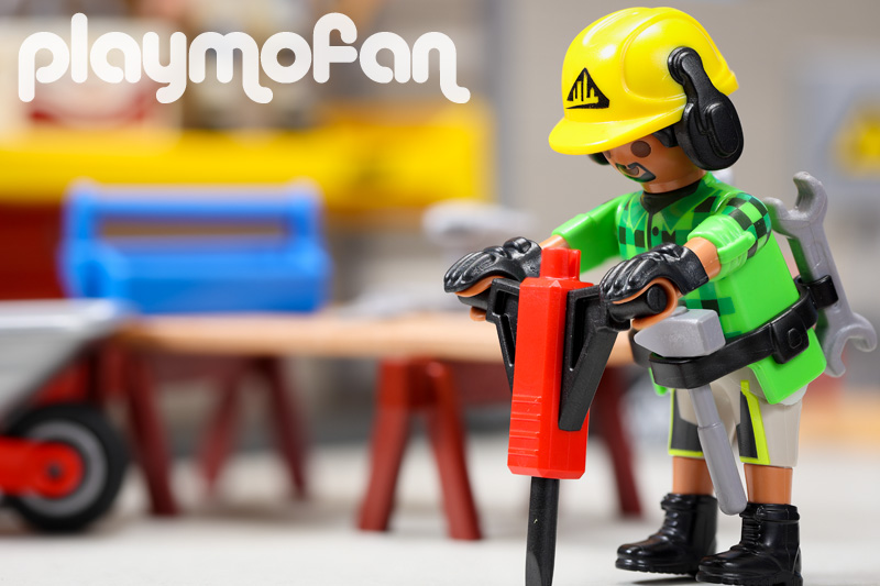 playmobil 70446 Scaffolding with Workers