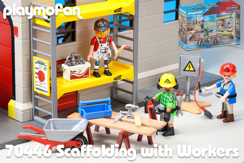 playmobil 70446 Scaffolding with Workers