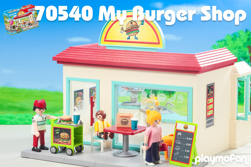 playmobil 70540 My Burger Shop