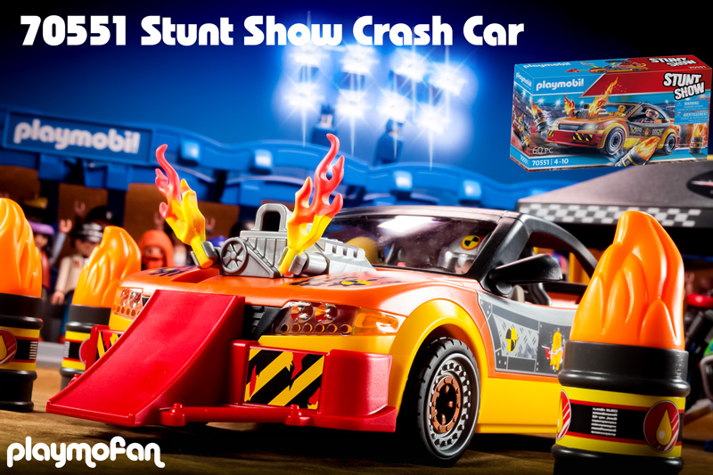 playmobil 70551 Stunt Show Crash Car