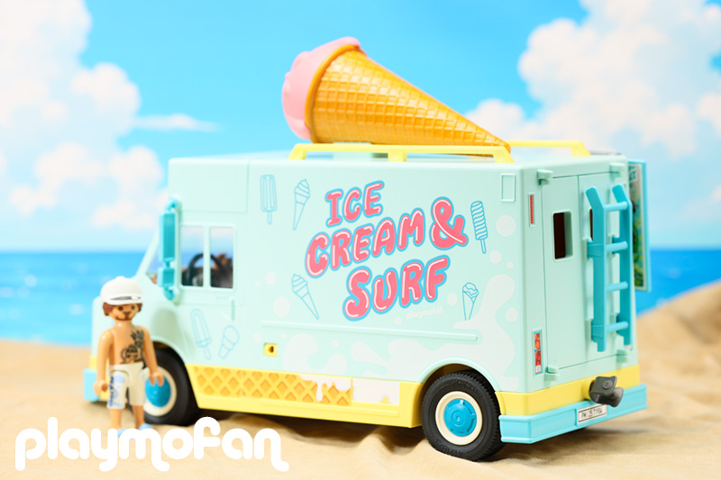 playmobil 71904 Ice Cream Truck with Surf Shop