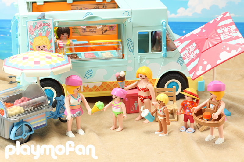 playmobil 71904 Ice Cream Truck with Surf Shop