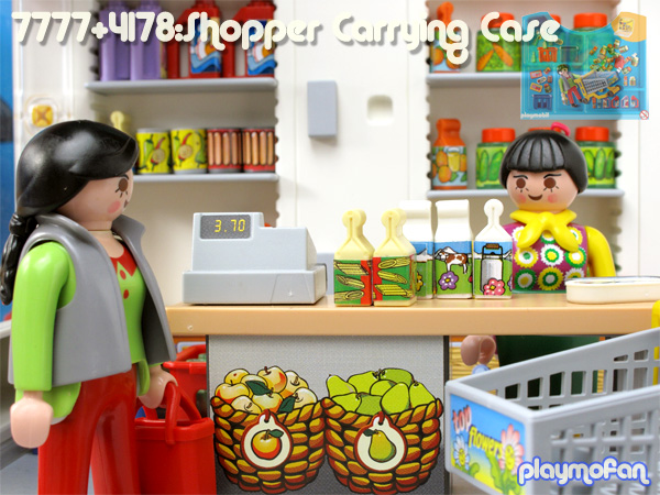 playmobil 4178 Shopper Carrying case