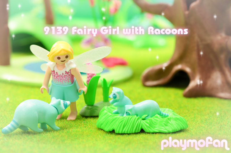 playmobil 9139 Fairy Girl with Racoons 