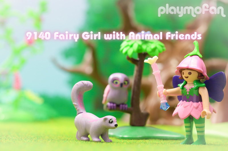 playmobil 9140 Fairy Girl with Animal Friends 