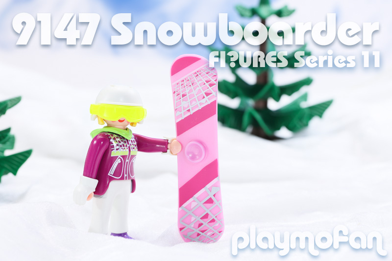  playmobil 9147 Snowboarder