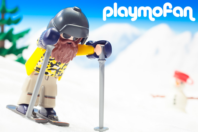  playmobil 9284 Skier with Poles