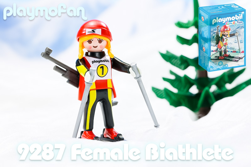  playmobil 9287 Female Biathlete