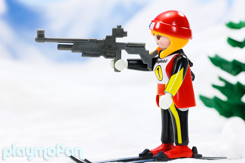  playmobil 9287 Female Biathlete