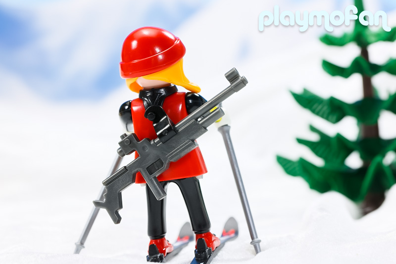  playmobil 9287 Female Biathlete