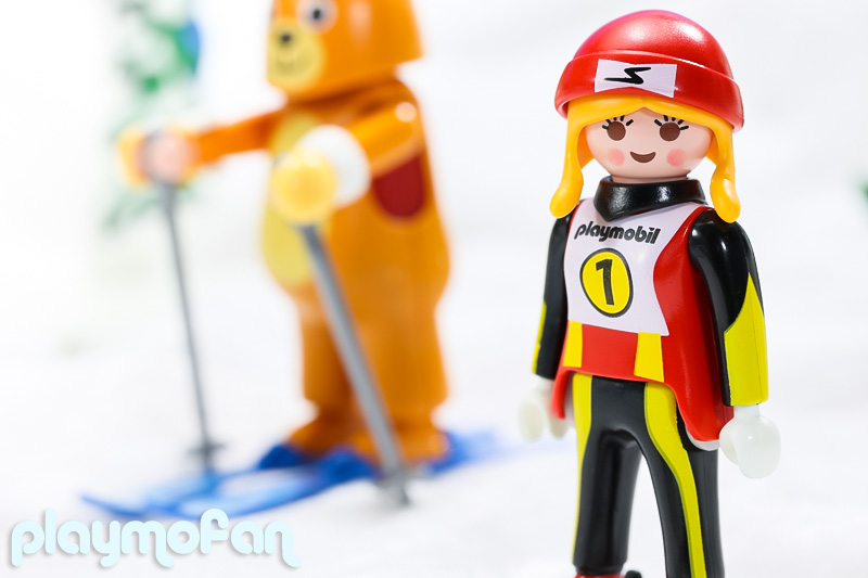  playmobil 9287 Female Biathlete