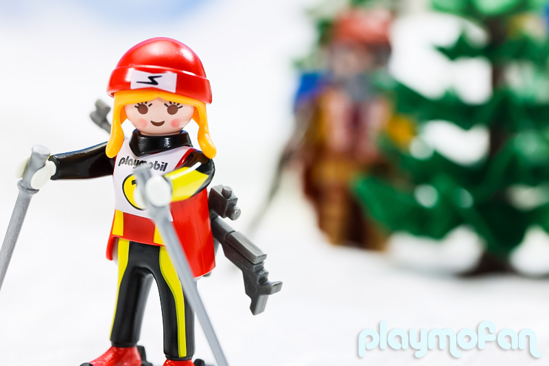  playmobil 9287 Female Biathlete