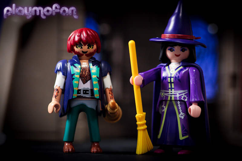 playmobil 9309 Wolfman & Witch