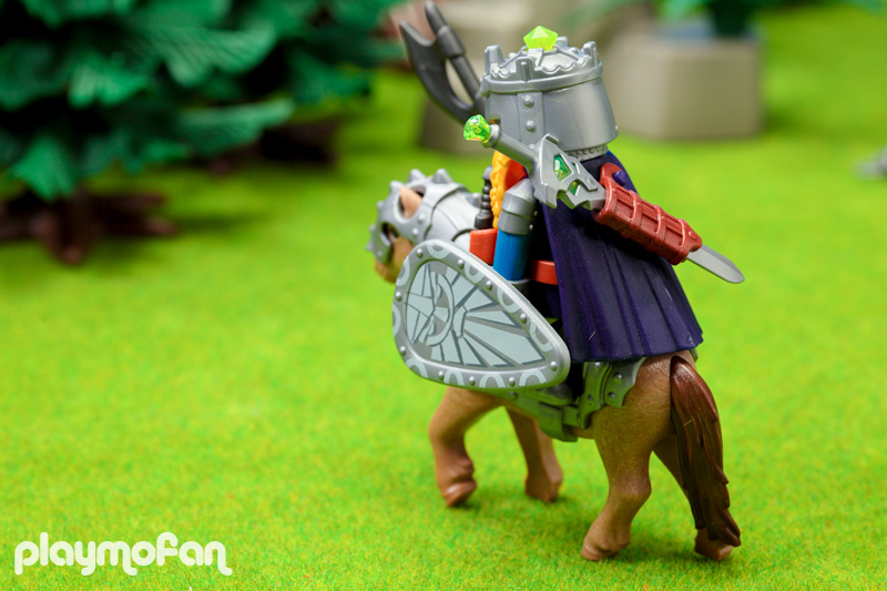 playmobil 9345 Dwarf Fighter with Pony