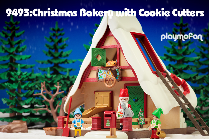 playmobil 9493 Christmas Bakery with Cookie Cutters